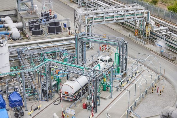 Vivergo Fuels bioethanol plant near Hull