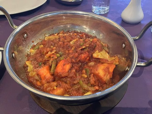 Homemade paneer at Maharajah Restaurant