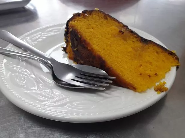 A chocolate orange cake at The Ropery in Pickering