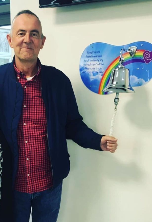 Tony Barker underwent radiotherapy and chemotherapy