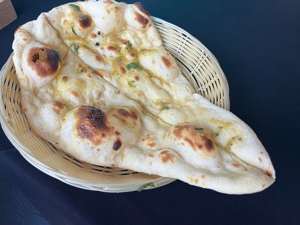 A beautiful nan bread
