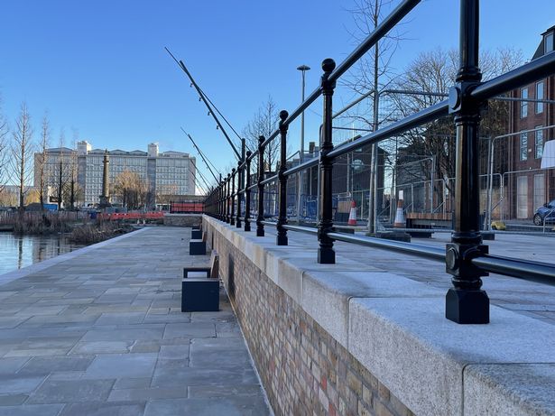 The new lighting represents the gardens' maritime history
