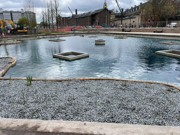 The two ponds have been entirely refurbished
