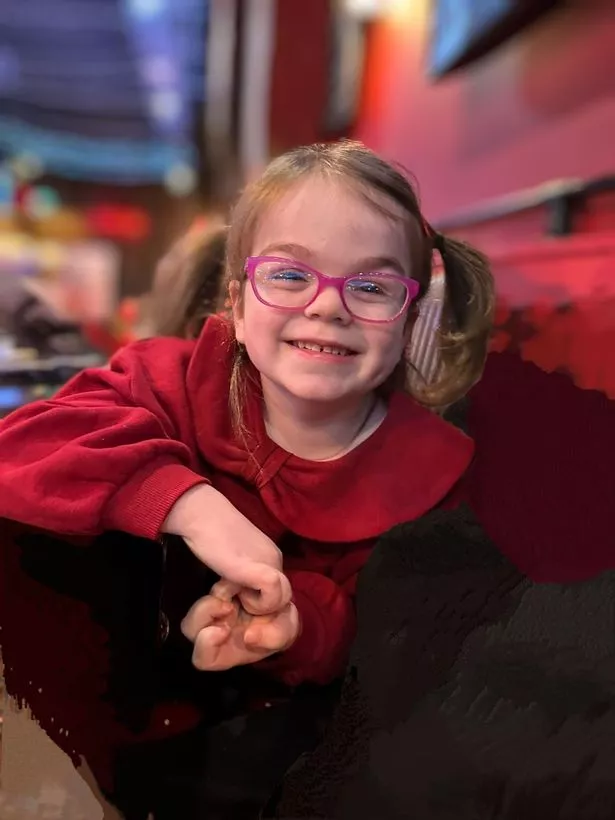 Tilly Thistleton, who has a very rare genetic condition
