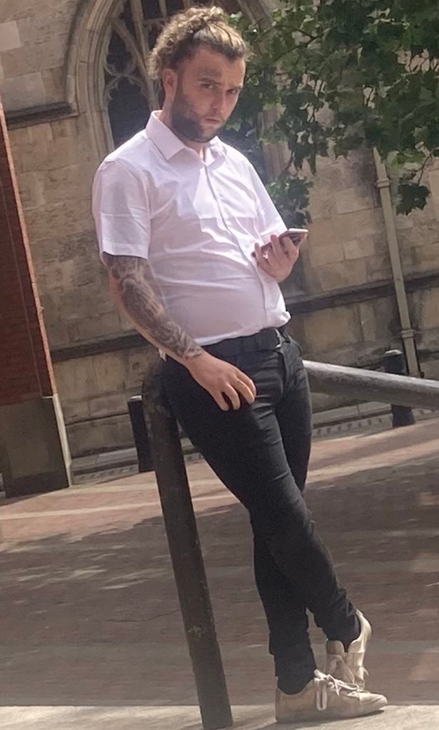 Jordan Briggs, pictured outside Hull Crown Court