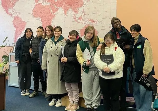 Hull's Tweendykes School at Beverley Travel, as part of their intervention programme at Flemingate Shopping Centre, Beverley