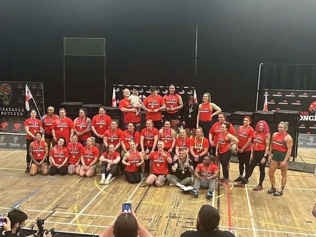 Nikki Ellerington, 46, from east Hull, came third place at the Official Strongman English Weekend of Strength