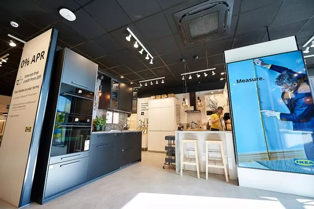 Inside the IKEA Plan and Order Point in Preston. The Hull outlet is set to be similar