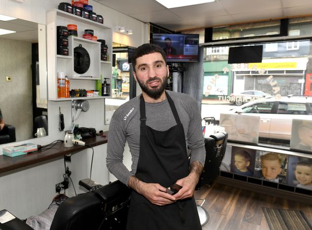 Edres Dzaie from Dali Barbers