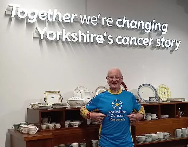 77-year-old George Gibson volunteers to process the grief of losing his wife Yvonne to cancer