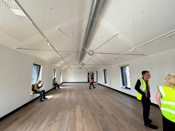 The interior of the site will soon become a museum of the vessel's history