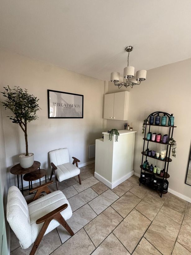Inside Rebecah Wilson Hair Stylist, in Market Lane, Barton-upon-Humber