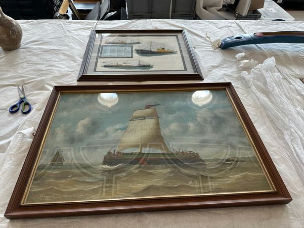 Some of the museum's countless maritime artefacts