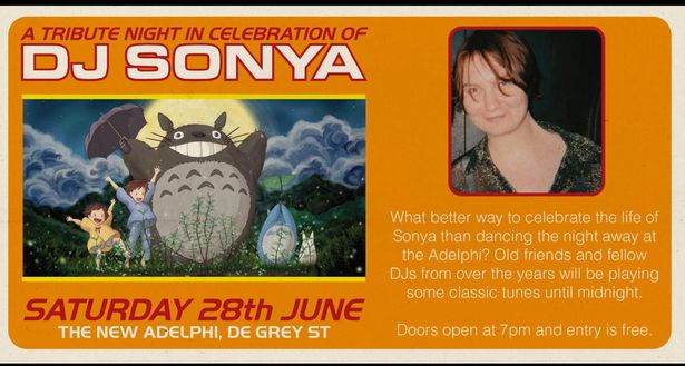 A flyer for the event