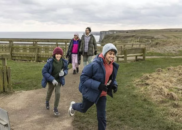 Visitors at RSPB Bempton Cliffs