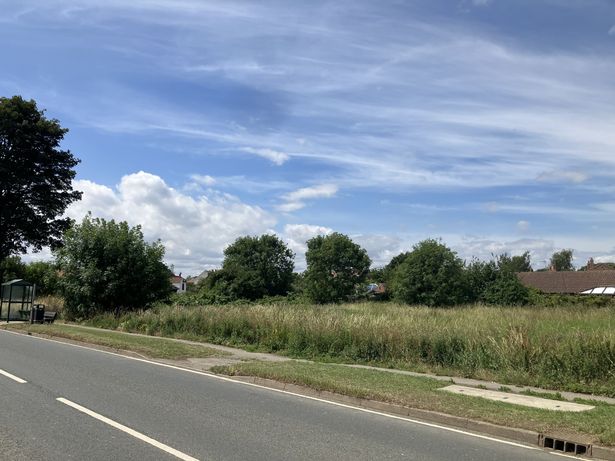 The site as seen from New Road