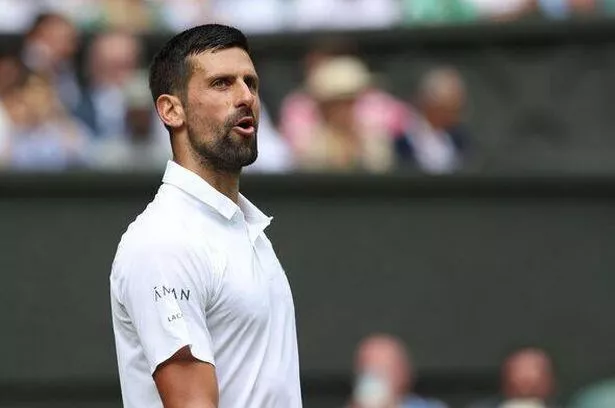 Novak Djokovic at Wimbledon