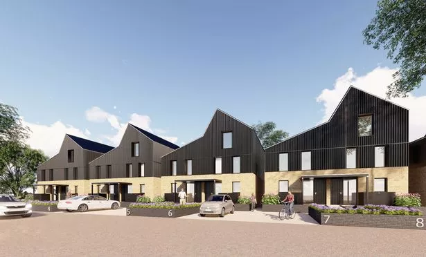 An artist impression of the proposed Veterans' Village in Hull