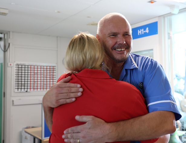 Paul Johnson is said to be an inspirational figure at Hull Royal Infirmary.