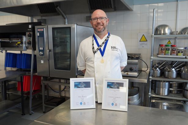 Hull College catering tutor Dan Clarke