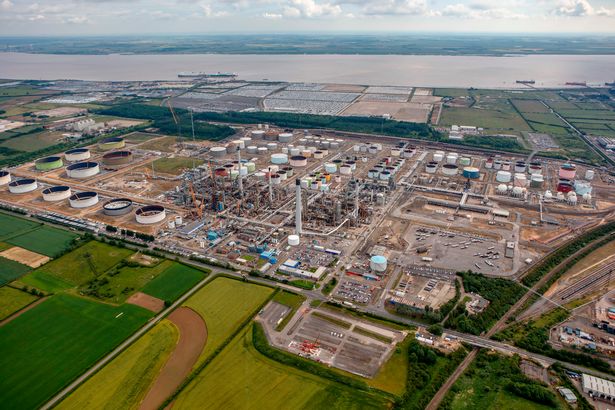 Lindsey Oil Refinery in Northern Lincolnshire