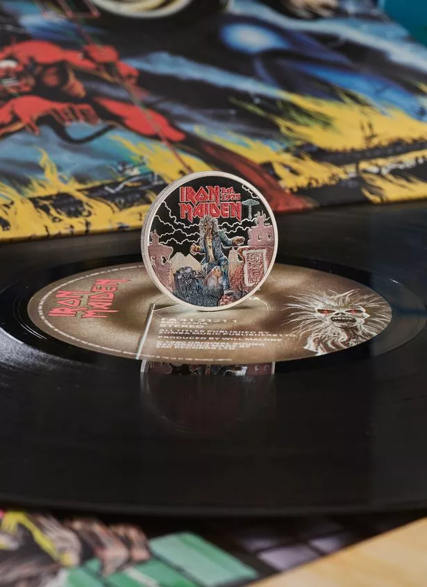 Royal Mint new Iron Maiden coins