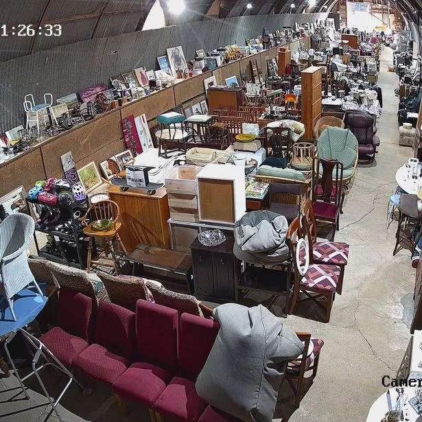 The bric-a-brac emporium at Church Farm, Cowlam