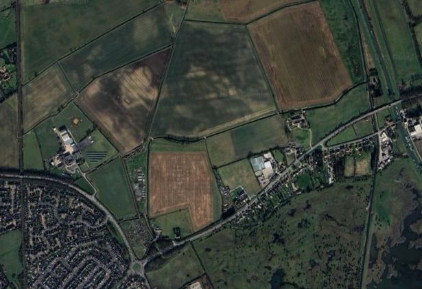 The Molescroft solar farm would be on the land north of Hull Bridge Road