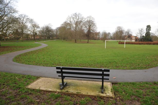 Baysgarth Park, Barton, in winters past