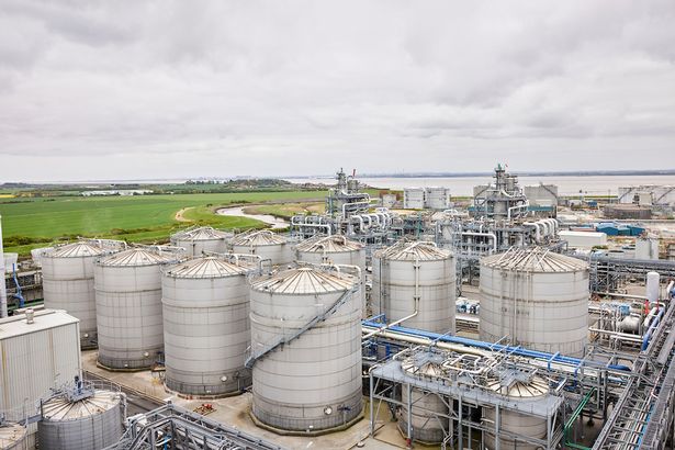 Vivergo Fuels' bioethanol plant at Saltend