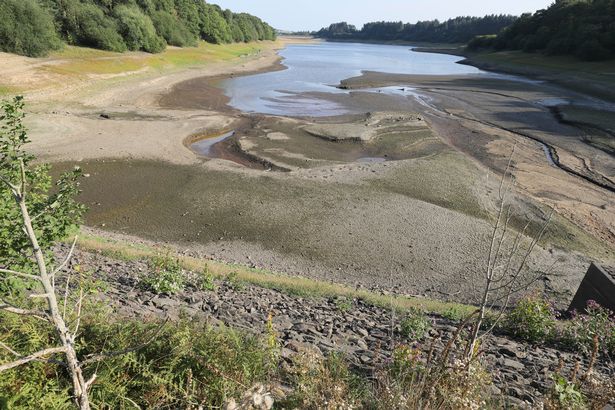 The drought at the Wayoh Reservoir.