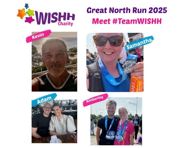 Putting their best foot forward ... #TeamWISHH runners