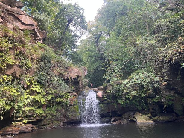 He fell from the path next to the picturesque Thomasson Foss waterfall in Goathland, North Yorkshire