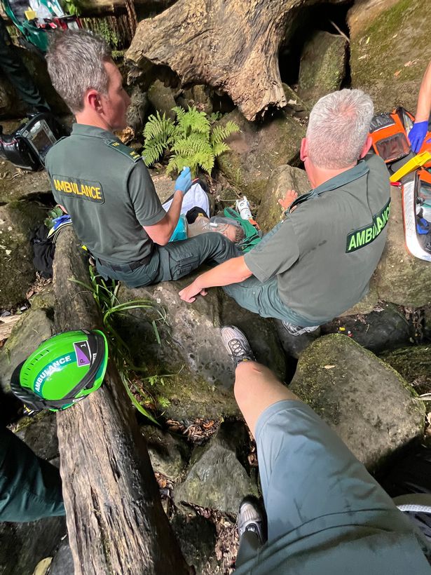 The 19-year-old miraculously survived without a single broken bone
