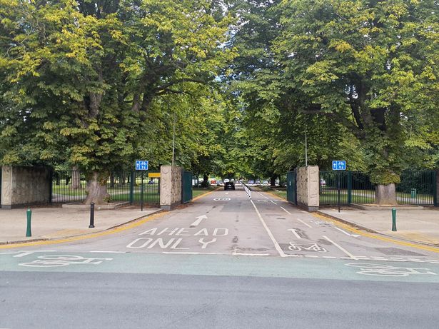 The main East Park entrance gates on Holderness Road have reopened.