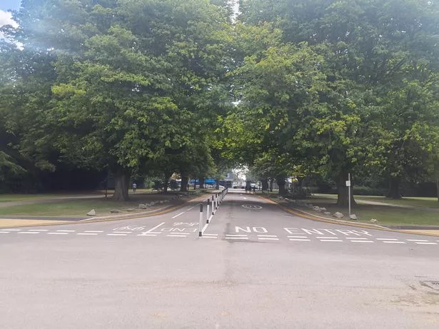 A one-way system has been implemented.