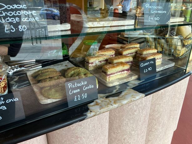 I also took away some pistachio cream cookies which got rave reviews
