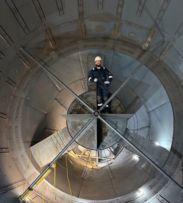 Mike Humphreys worked as a welder but is now focused on training
