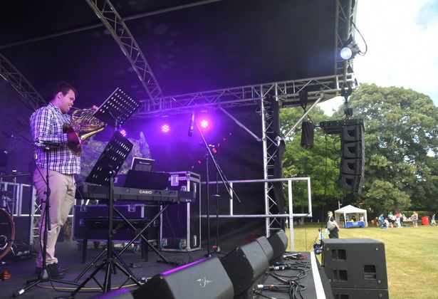 Performers at the 2022 free Ruben's Voice concert