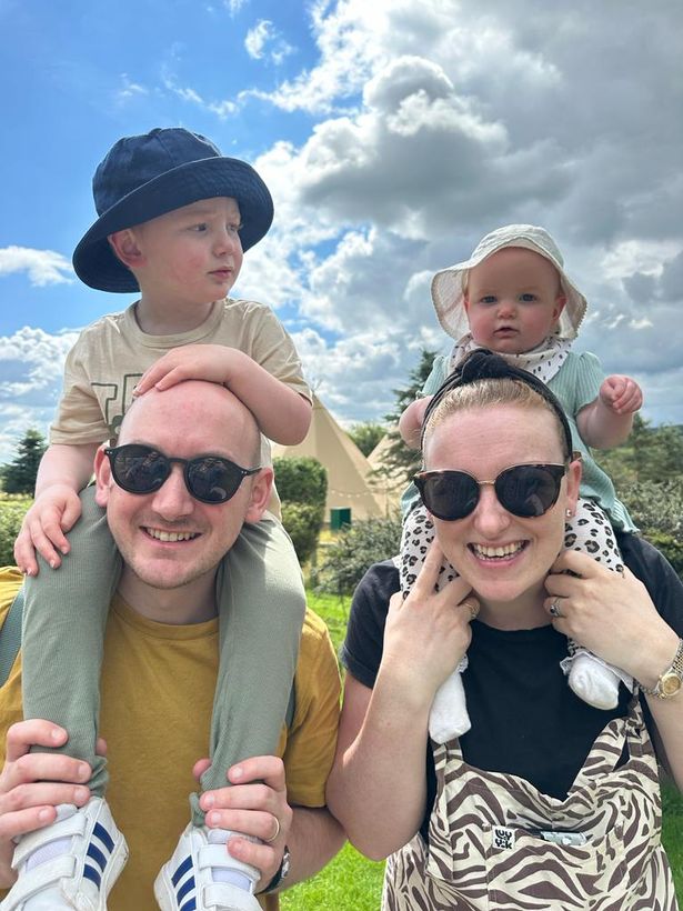 Dale and Ruby with their children