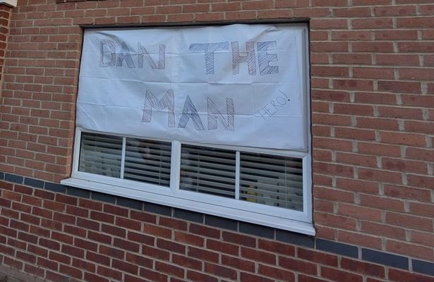 A hero's welcome awaited Dan Shillito at home in Anlaby
