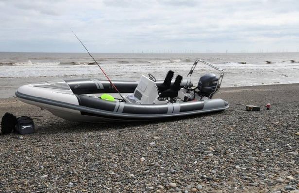 The gang came ashore in a boat near Easington, East Yorkshire