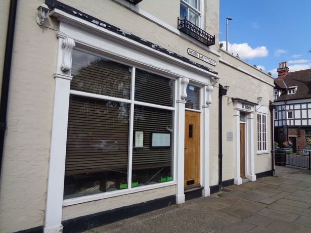 The property was residential prior to becoming the restaurant