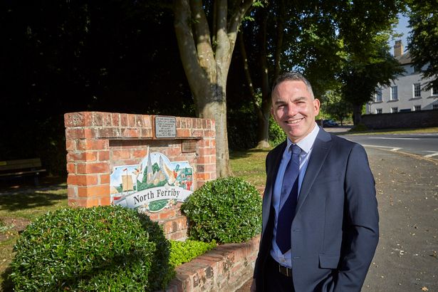 Beal Sales and Marketing Director Ross Clarkson in the sought-after village of North Ferriby in East Yorkshire. 