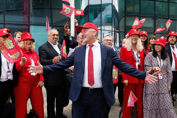 Steve Reed at the 2025 Labour Party Conference held in Liverpool