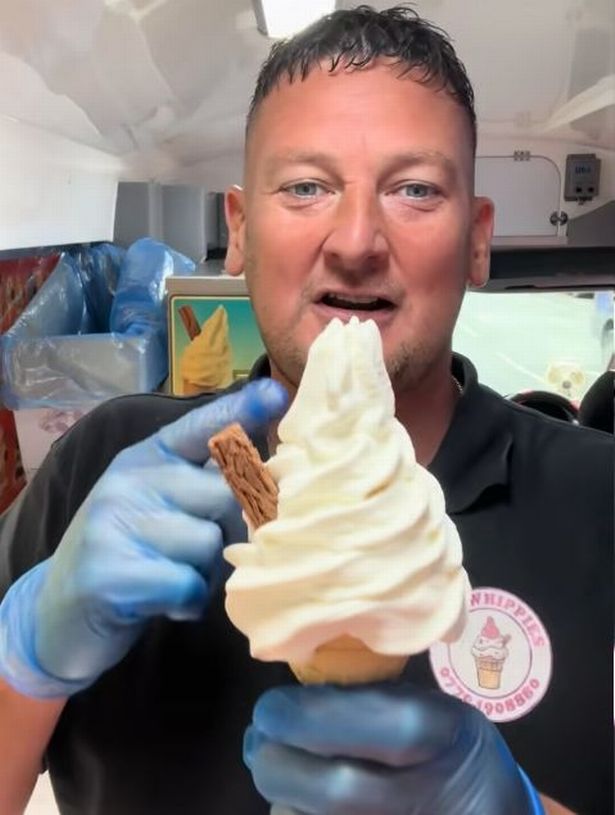 Paul Lyell with one of his trademark 99s