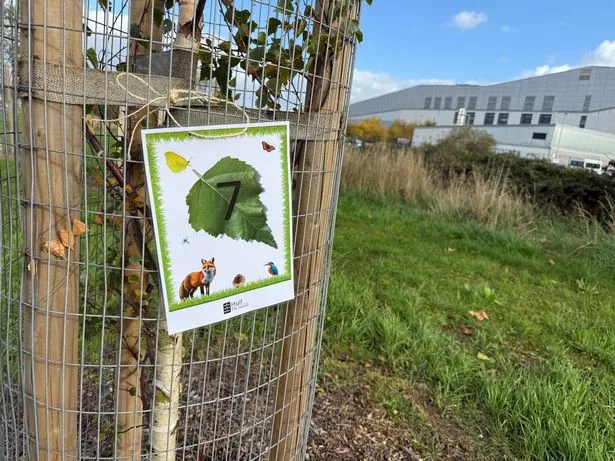 The launch event hosted a children’s nature trail with clues to find along the way.