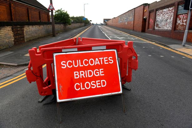 Sculcoates Bridge has been closed for well over five years