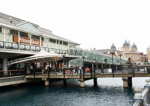 The restaurant was located in Princes Quay