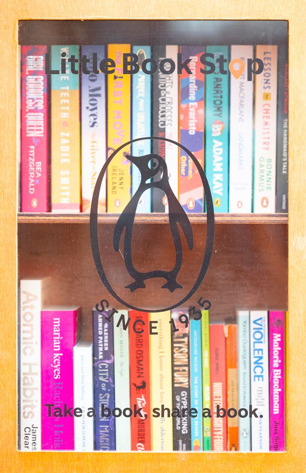 The Little Book Stop itself features a bespoke Penguin design